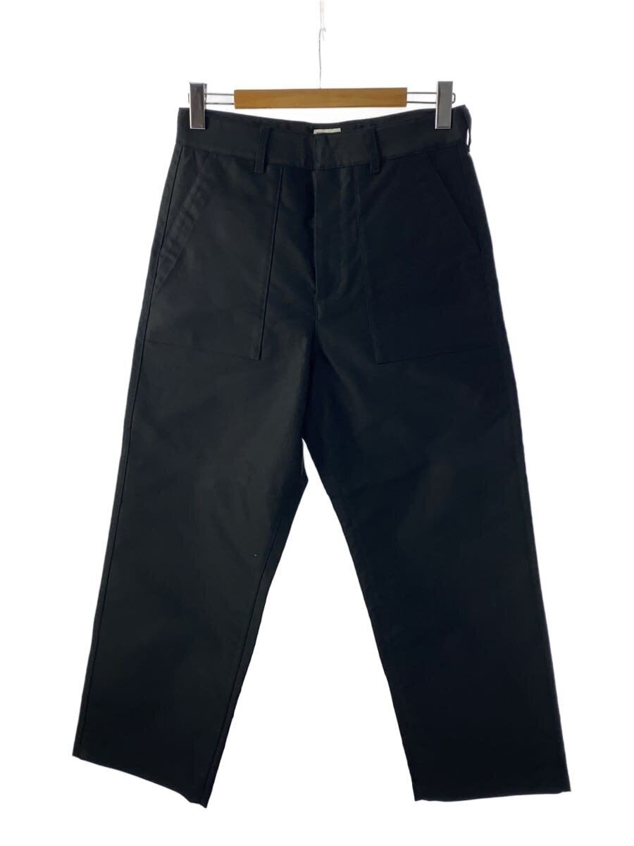 Traditional Weatherwear / スラックスパンツ/S/コットン/BLK/無地/G252KGFPT0334MK