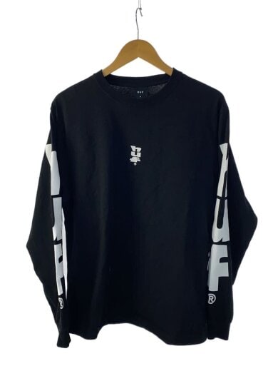 商品画像：長袖Tシャツ/M/コットン/BLK/プリント// 1