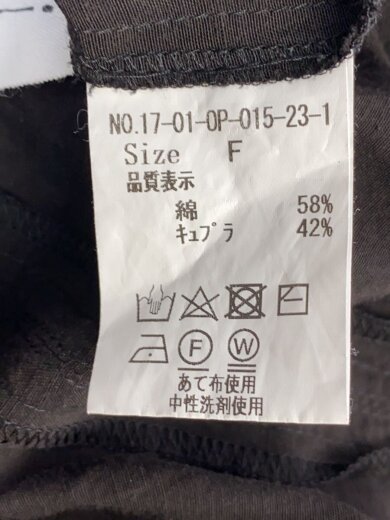 商品画像：ワンピース/FREE/コットン/BLK/無地/17-01-OP-015-23-// 4