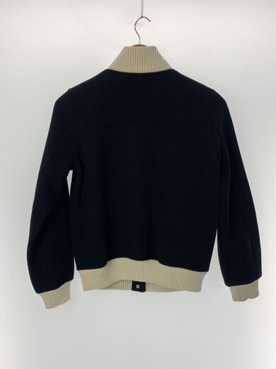 画像：Courregesスタジャン/38/ウール/BLK/EVDAL-902302