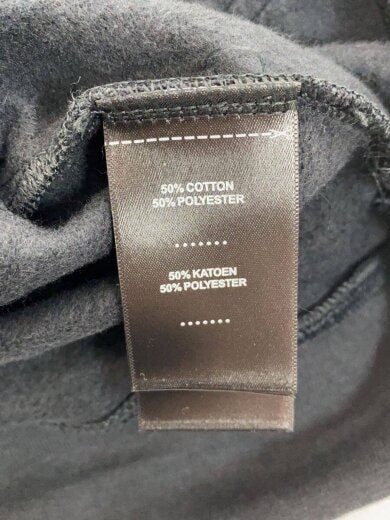 商品画像：ジップパーカー/XL/コットン/BLK/99124-22VM 4