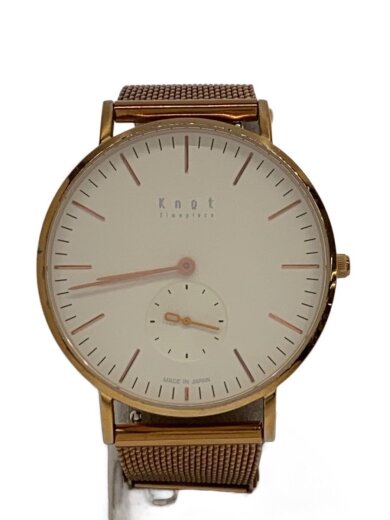 商品画像：クォーツ腕時計/アナログ/--/WHT/GLD/CS-36// 1