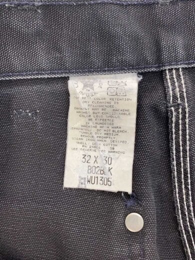 商品画像：ボトム/30/コットン/BLK/無地/WU1305 5