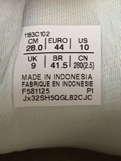 商品画像：ローカットスニーカー/28cm/1183C102 5