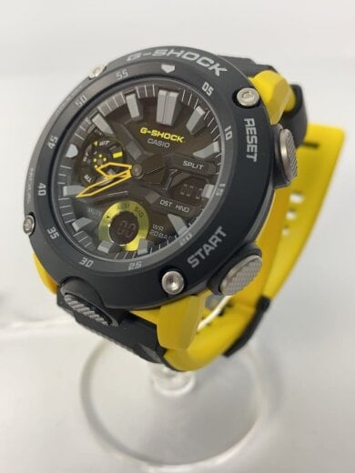 商品画像：クォーツ腕時計・G-SHOCK/デジアナ/ラバー/BLK/YLW 2