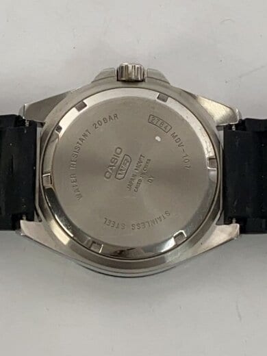 商品画像：クォーツ腕時計_その他/アナログ/ラバー/BLK/BLK/SS 3