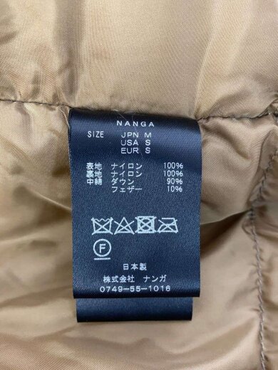 商品画像：ダウンジャケット/M/ポリエステル/KHK/無地 4