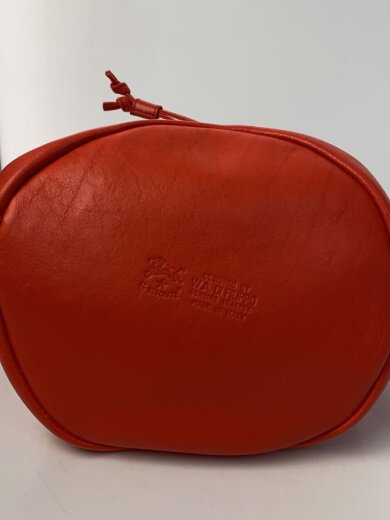 商品画像：ショルダーバッグ/レザー/RED/巾着 4