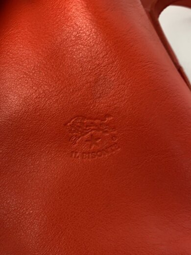 商品画像：ショルダーバッグ/レザー/RED/巾着 5