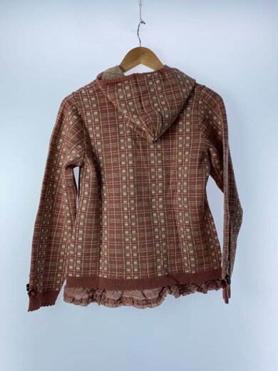 商品画像：ジップパーカー/--/ウール/PNK/P0184KAL03 2