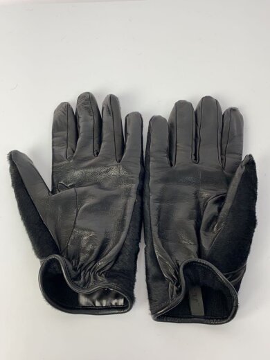 商品画像：手袋/レザー/ハラコ/BLK/メンズ 2