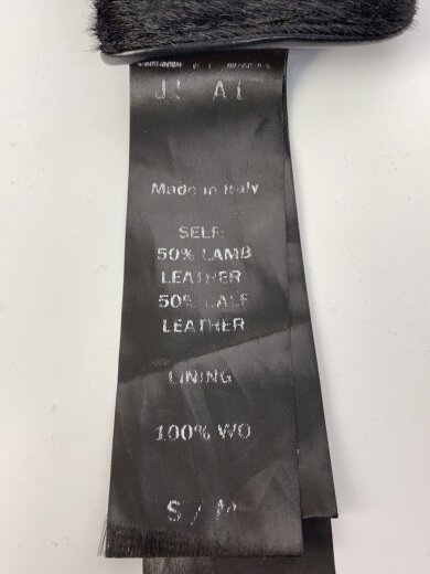 商品画像：手袋/レザー/ハラコ/BLK/メンズ 3