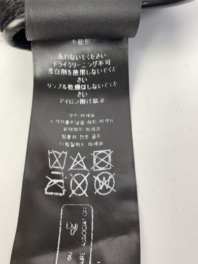 商品画像：手袋/レザー/ハラコ/BLK/メンズ 4