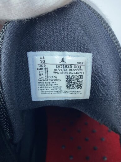 商品画像：JUMPMAN TWO TREY_ジャンプマン ツー トレイ/28cm/BLK 5