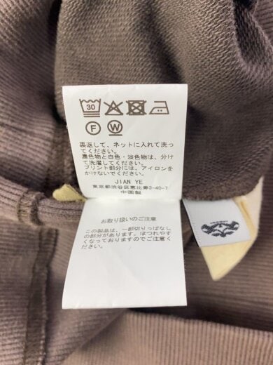 商品画像：ジップパーカー/L/コットン/BRW/JI-25AW-SW01 4