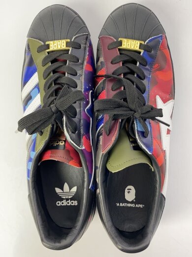 商品画像：SUPER STAR 80S BAPE_スーパー スター 80S ベイプ/28cm/マルチカラー// 3