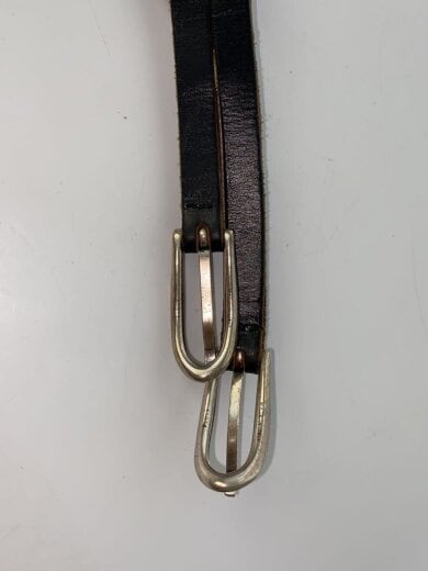 商品画像：ベルト/レザー/BLK/メンズ/TWIN TONGUE BELT// 5