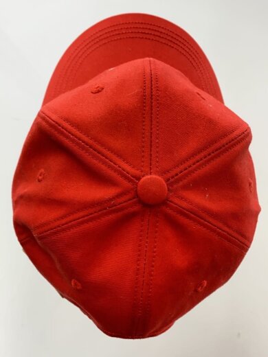 商品画像：キャップ/--/コットン/RED/無地/メンズ/D-00936 4