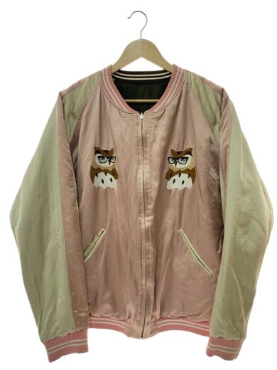商品画像：スカジャン/XXL/コットン/PNK/無地/22AW/REVERSIBLE YOKOSUKA JKT 1