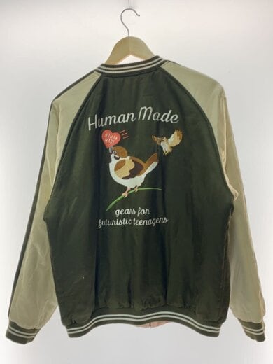 商品画像：スカジャン/XXL/コットン/PNK/無地/22AW/REVERSIBLE YOKOSUKA JKT 4