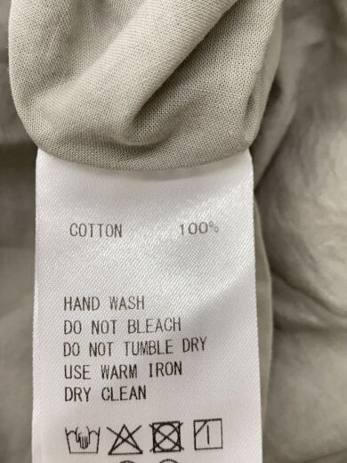 商品画像：ロングスカート/--/コットン/GRY/無地 5