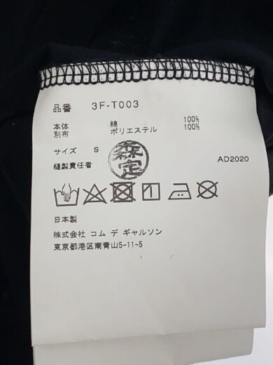 商品画像：スウェット/S/コットン/BLK/無地/3F-T003 5