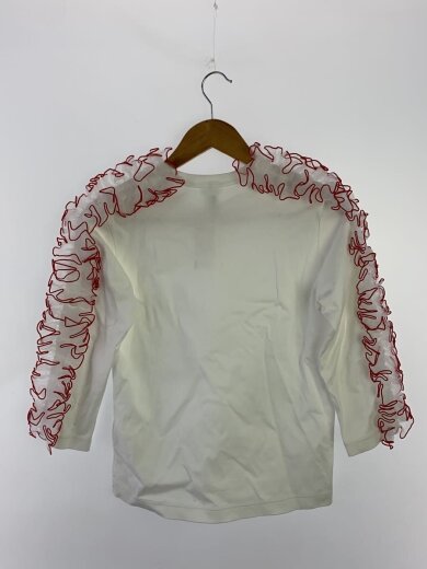 商品画像：長袖Tシャツ/S/コットン/WHT/無地/3F-T003 2