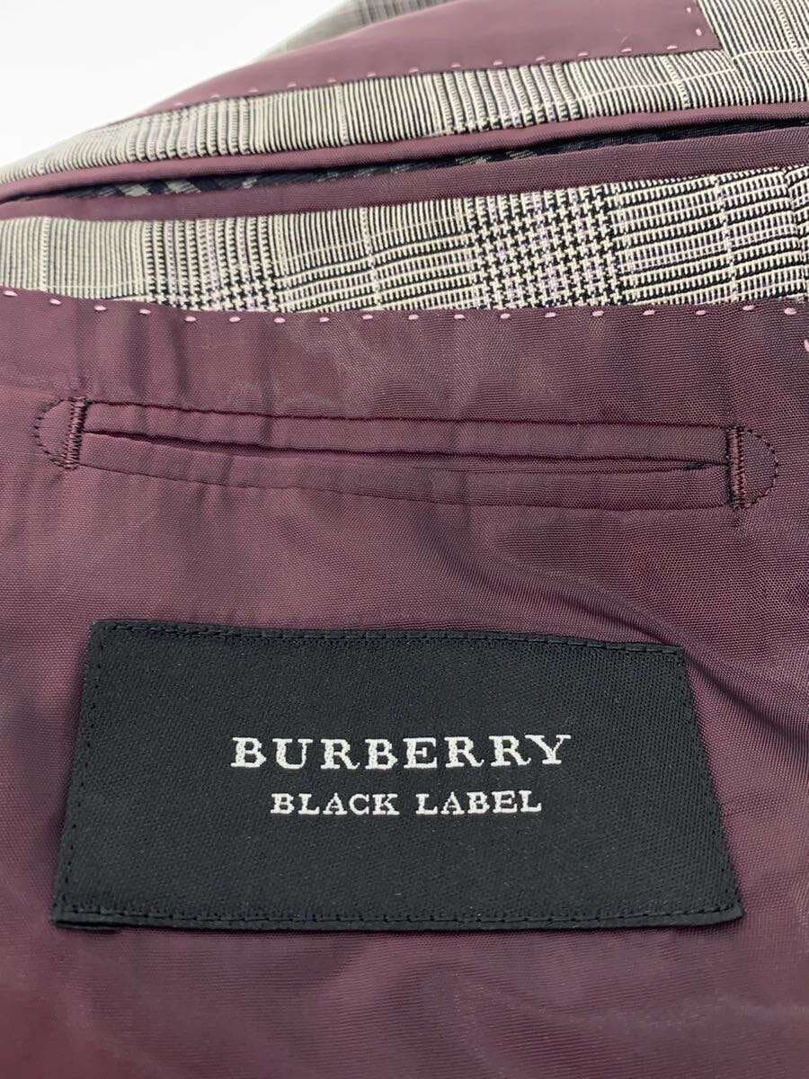 BURBERRY BLACK LABEL / スーツ/--/ウール/GRY/チェック/D1H42-309-04