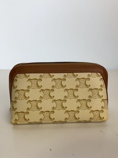 商品画像：ポーチ/レザー/BRW/総柄 3