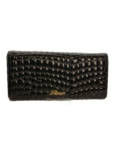 商品画像：長財布/--/BLK/無地/レディース 1