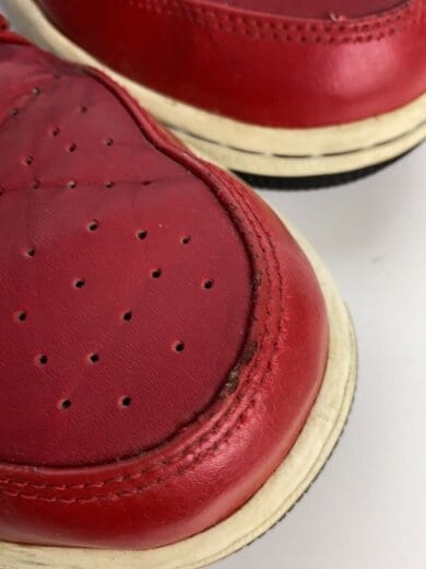 商品画像：AIR JORDAN 1 MID/エアジョーダンミッド/レッド/554724-602/27.5cm/RED 6