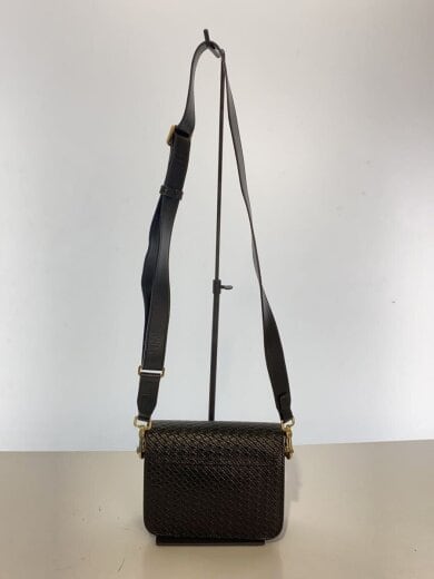 商品画像：ショルダーバッグ/レザー/BLK/無地 3