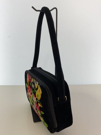 商品画像：ショルダーバッグ/--/BLK/花柄 2
