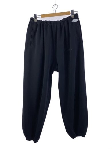 商品画像：スウェットパンツ/L/ポリエステル/BLK/無地 1