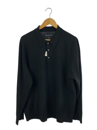 商品画像：ポロシャツ/3/ポリエステル/BLK/無地/gl43704b 1