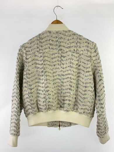 商品画像：ジャケット/38/ウール/WHT/総柄/ggl-39130-b 2