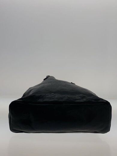 商品画像：トートバッグ/レザー/BLK/無地 4