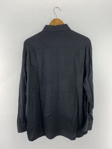 商品画像：長袖シャツ/44/レーヨン/GRY/千鳥格子/2121-163 2