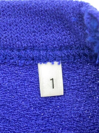 商品画像：カーディガン(薄手)/1/コットン/BLU/無地/MR42-116-01/OR-C0357 4