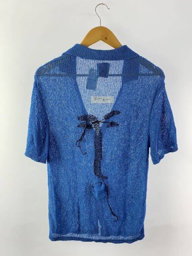 商品画像：半袖シャツ/--/ポリエステル/BLU/無地 2