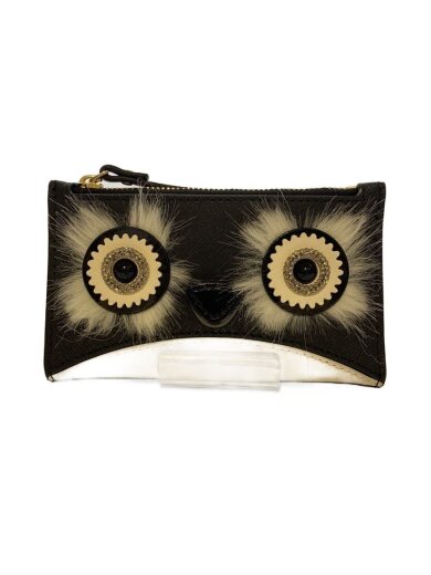 商品画像：2つ折り財布/--/BLK/レディース 1