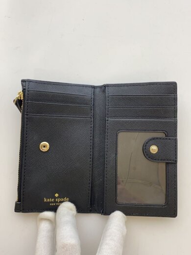 商品画像：2つ折り財布/--/BLK/レディース 4