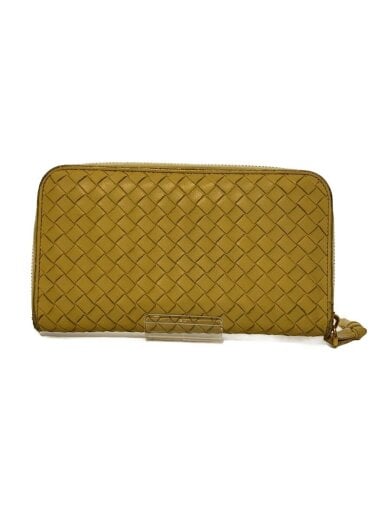 商品画像：長財布/レザー/BEG/無地/レディース 1