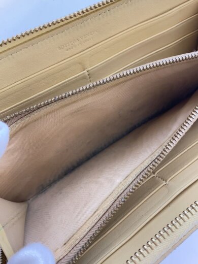 商品画像：長財布/レザー/BEG/無地/レディース 5