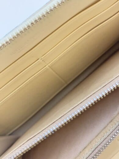 商品画像：長財布/レザー/BEG/無地/レディース 6