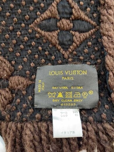 商品画像：マフラー/ウール/BRW/モノグラム/レディース/413287 2