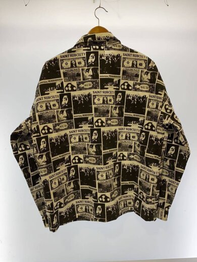 商品画像：ジャケット/L/ポリエステル/BLK/プリント 2