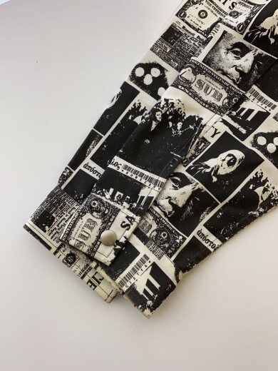 商品画像：ジャケット/L/ポリエステル/BLK/プリント 5