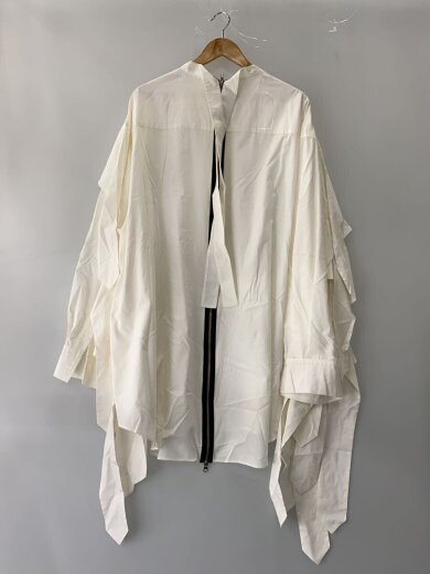 商品画像：長袖シャツ/FREE/コットン/WHT/無地/KY22FW019// 2