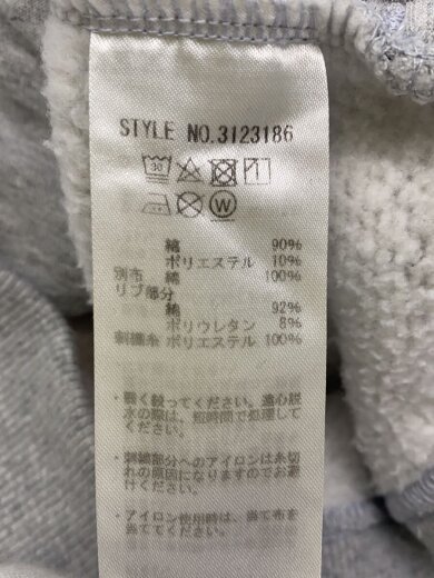商品画像：SNAP SWEAT/スウェット/M/コットン/GRY/無地/3123186// 5